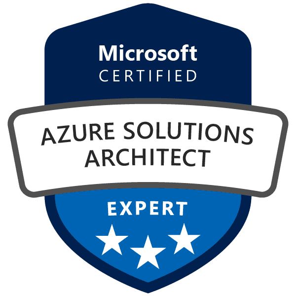 Certification badge: Azure