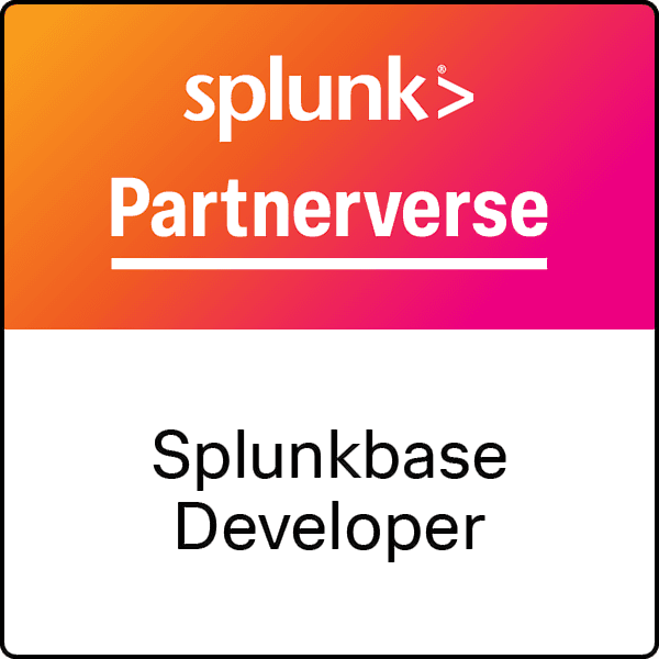 Certification badge: Splunkbase Developer
